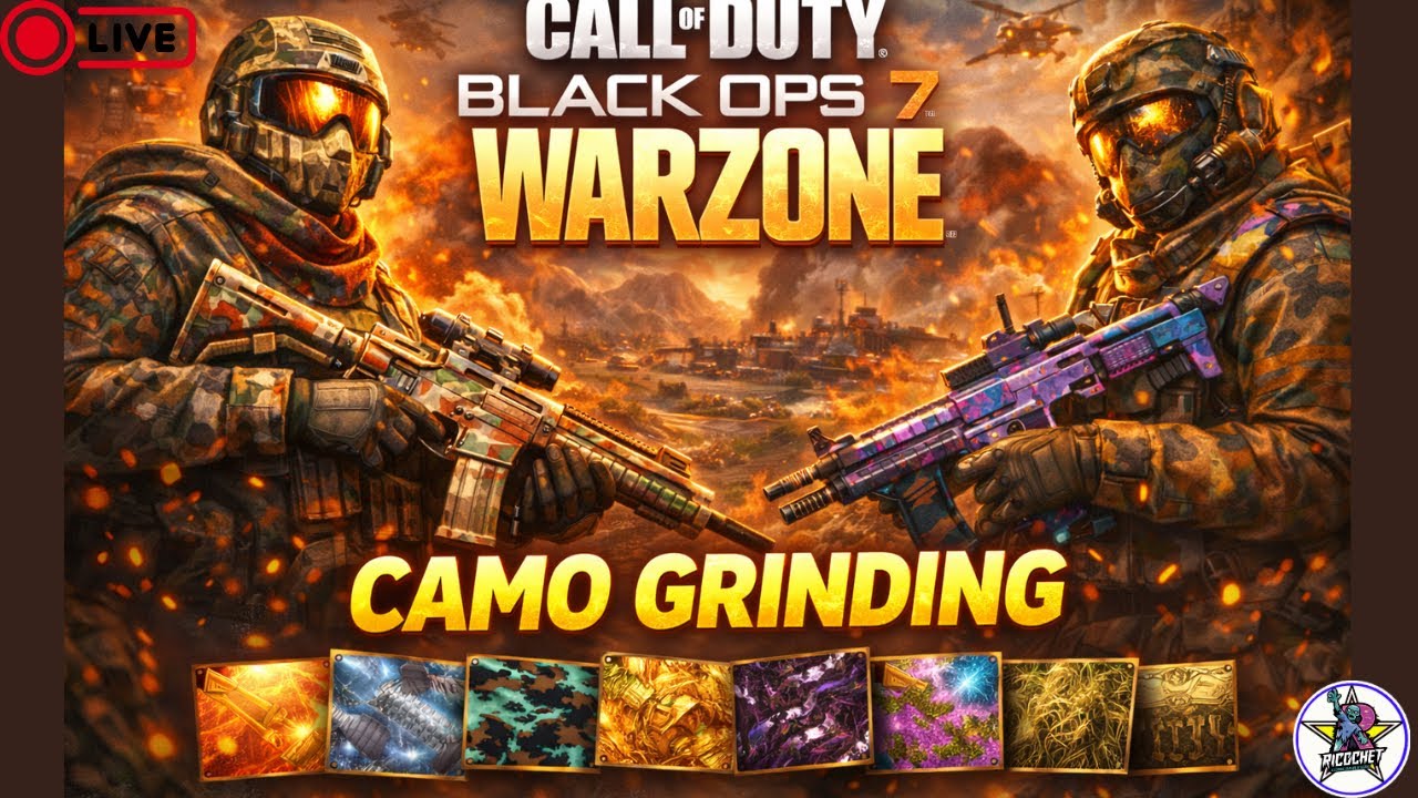 starting the warzone camo grind!!!