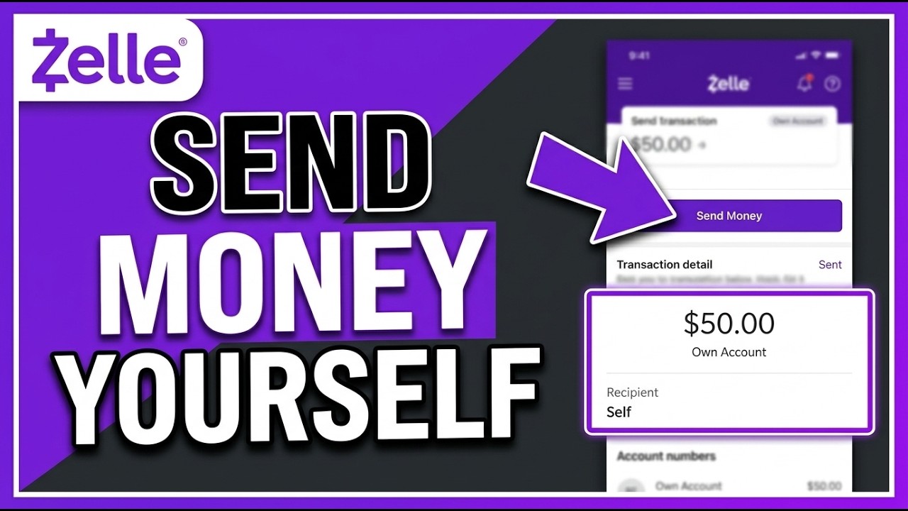 HOW TO SEND MONEY TO YOURSELF ON ZELLE 2026 (EASY MONEY TRANSFER GUIDE)