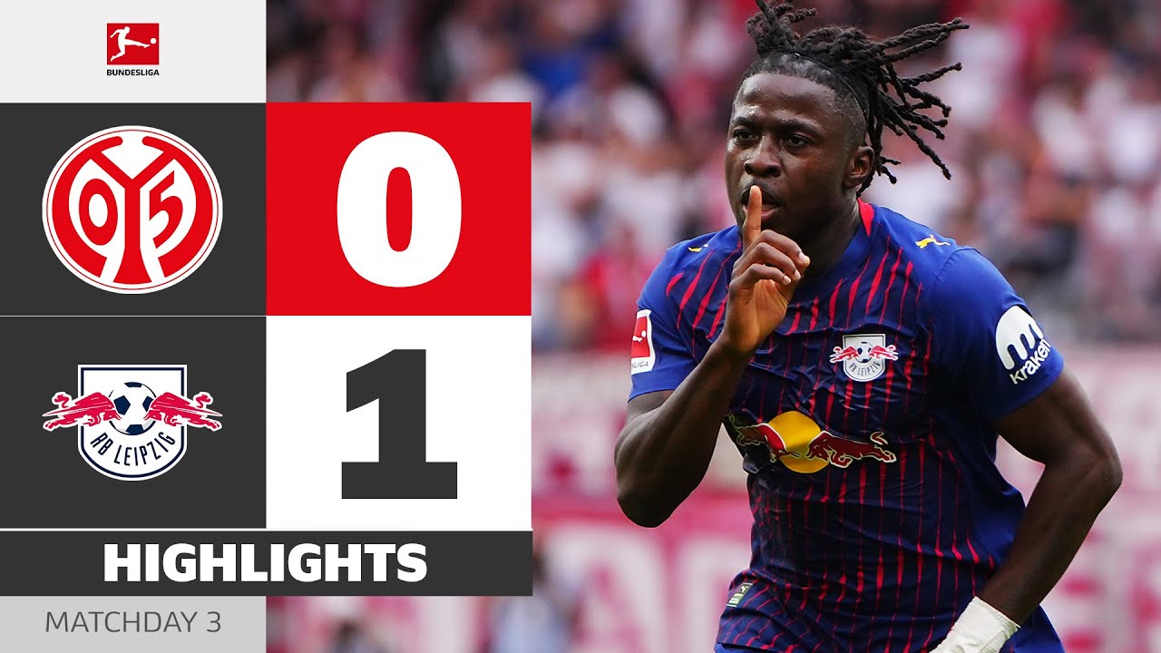 Bakayoko Decides The Match! | MAINZ 05 - RB LEIPZIG | Highlights | MD 3 &ndash; Bundesliga 2025/26