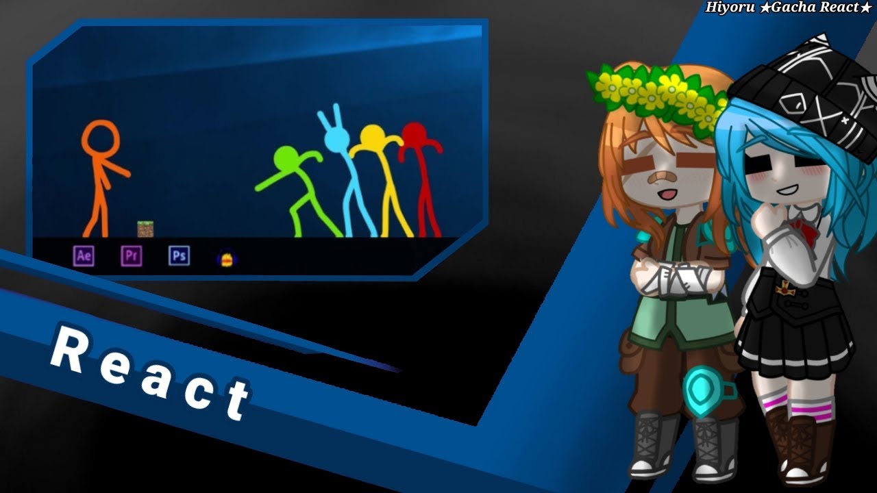 •|| Oc's + Steve e Alex React Animation vs Minecraft ep 1, 2 ( @alanbecker ) (🇧🇷/🇺🇸)
