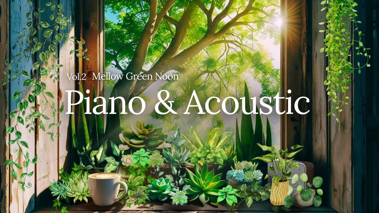 Bright & Energizing Afternoon Piano｜光あふれる午後を彩る元気をくれるピアノBGM