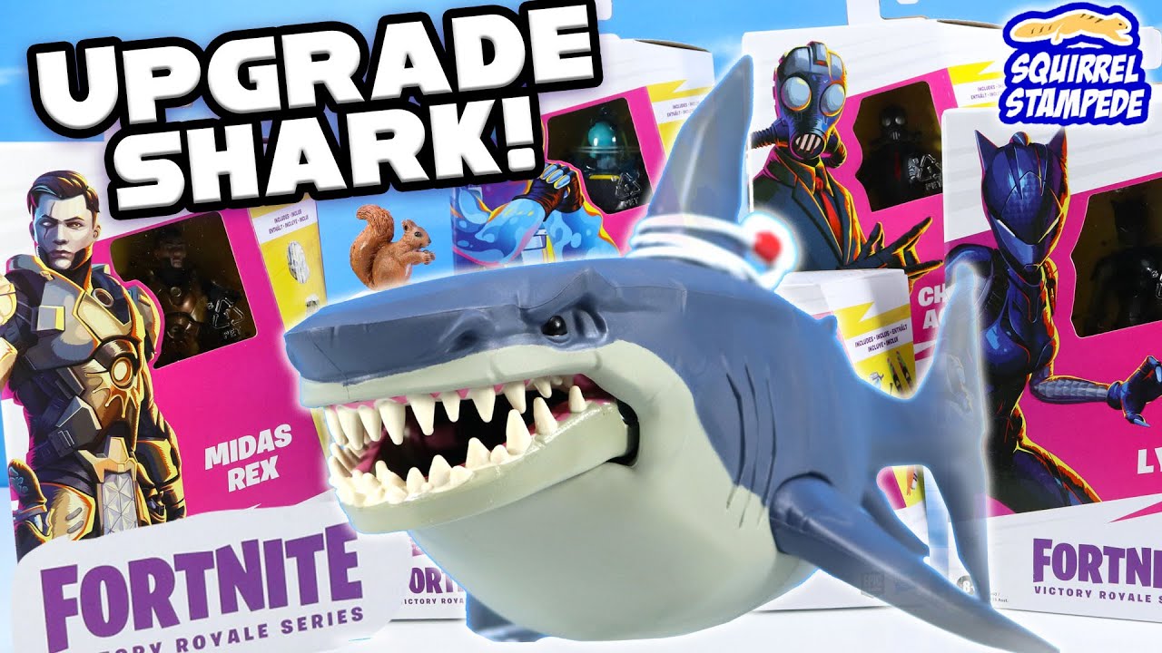 Обзор фигурок Hasbro серии Victory Royale от Fortnite Upgrade Shark!