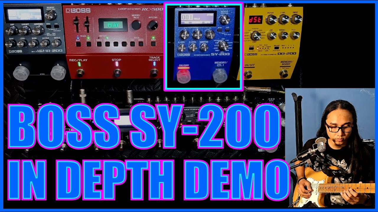 BOSS SY-200 | IN DEPTH DEMO | HOW I USE THE SY-200?