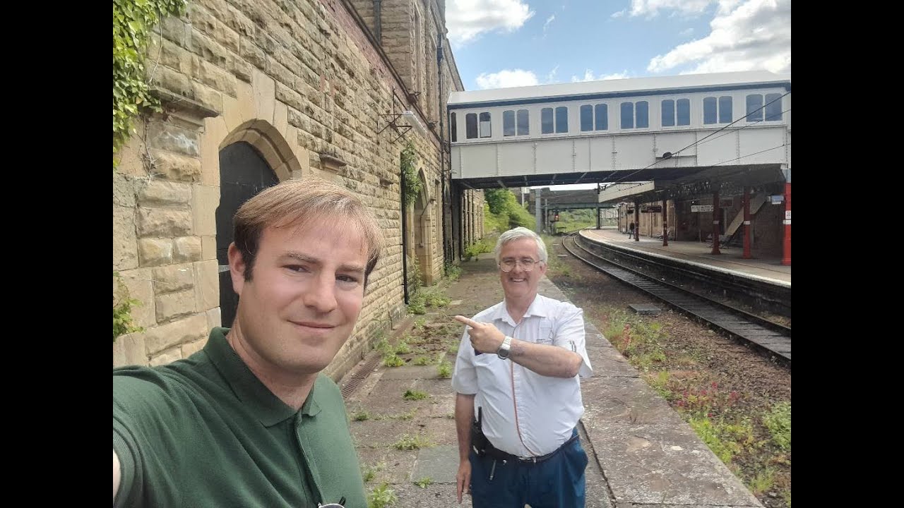 A Tour Of The Disused Platform 6 At Lancaster Castle Station.