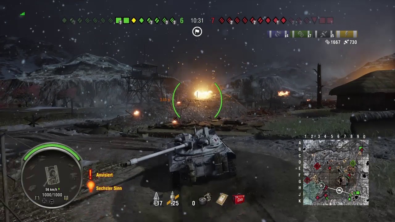 World of Tanks PS4 - T92 Falcon Mastery auf Heiliges Tal - Matta rockt
