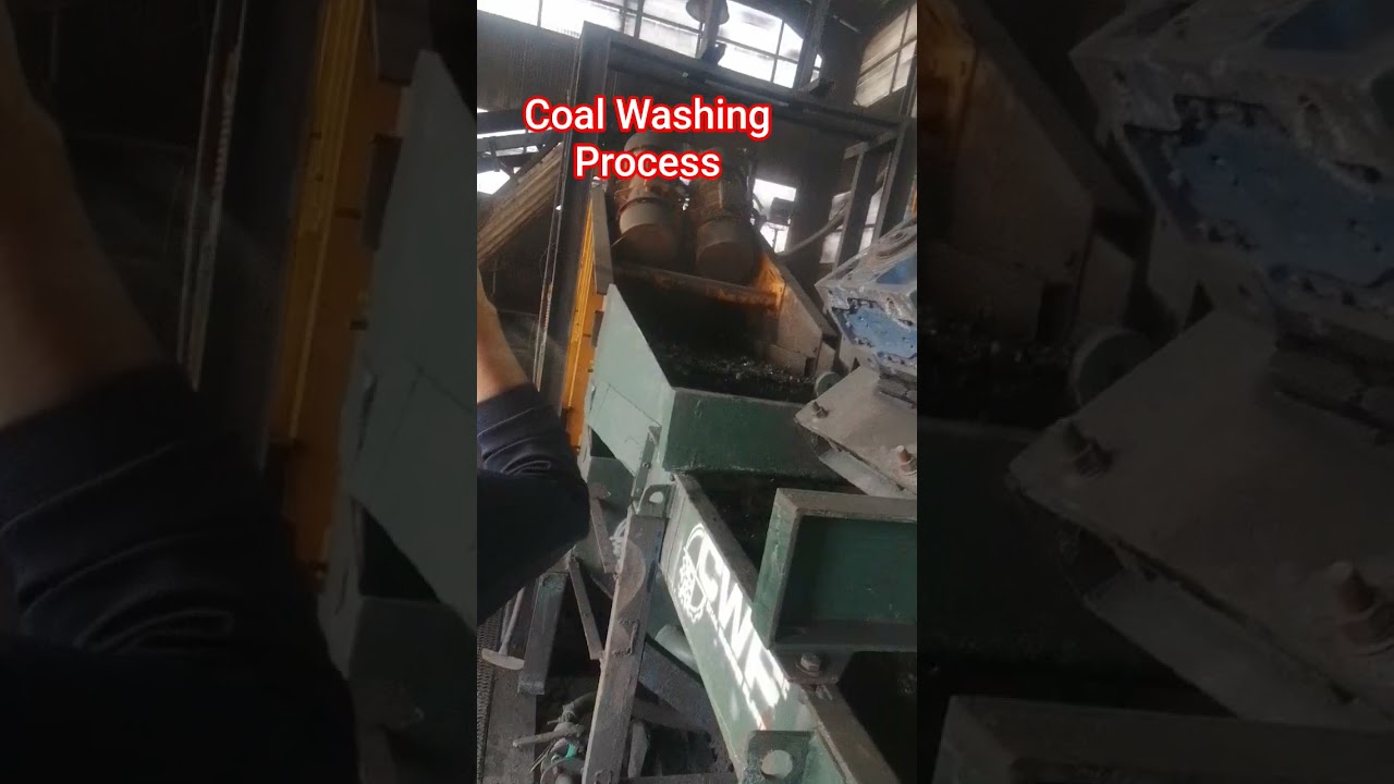 Coal Washing Plant Operations #shortvideo