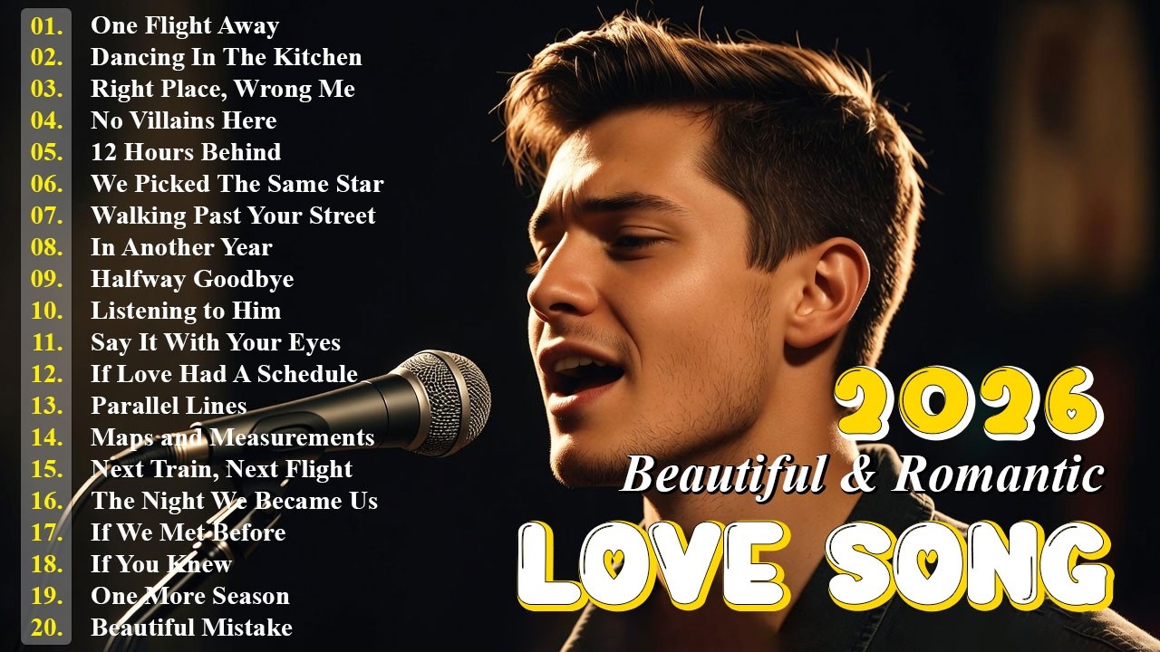 Beautiful Love Songs 2026 | Easy-Listening & Emotional Romantic Ballads | Relaxing Songs