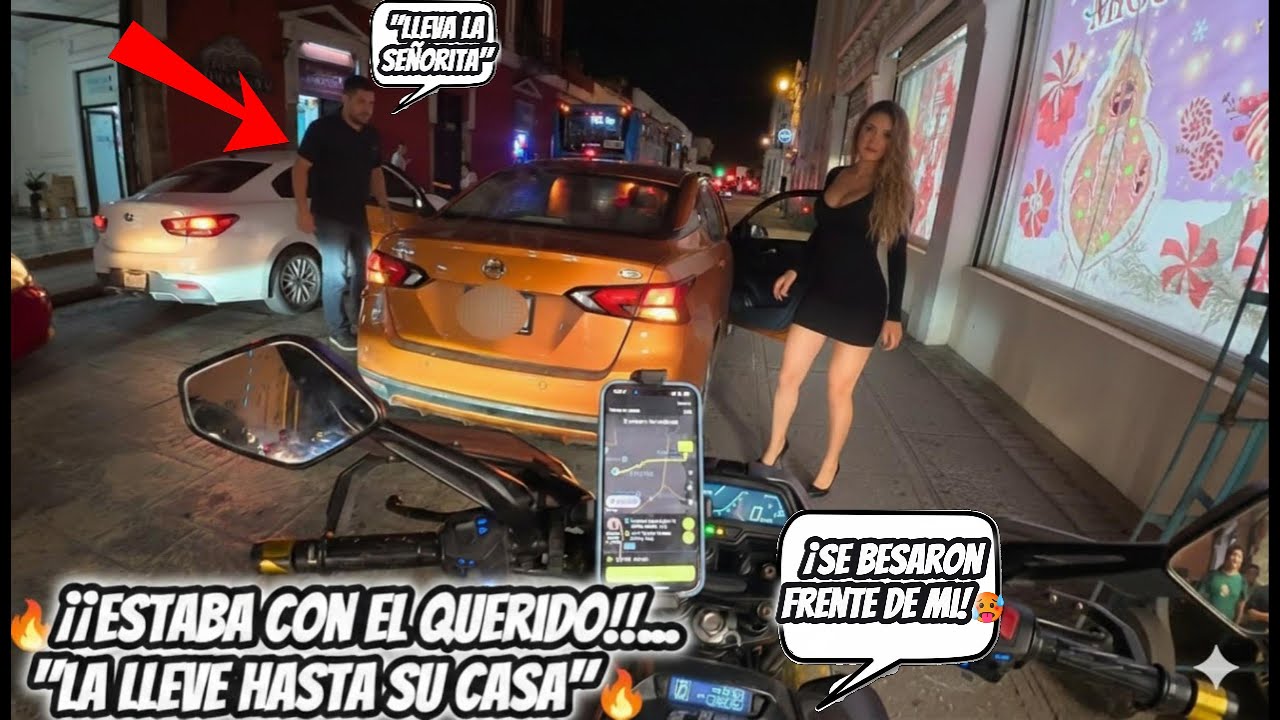 🔥¡Estaba con el querido!.. La lleve hasta su casa.🔥Observaciones diarias#45🔥
