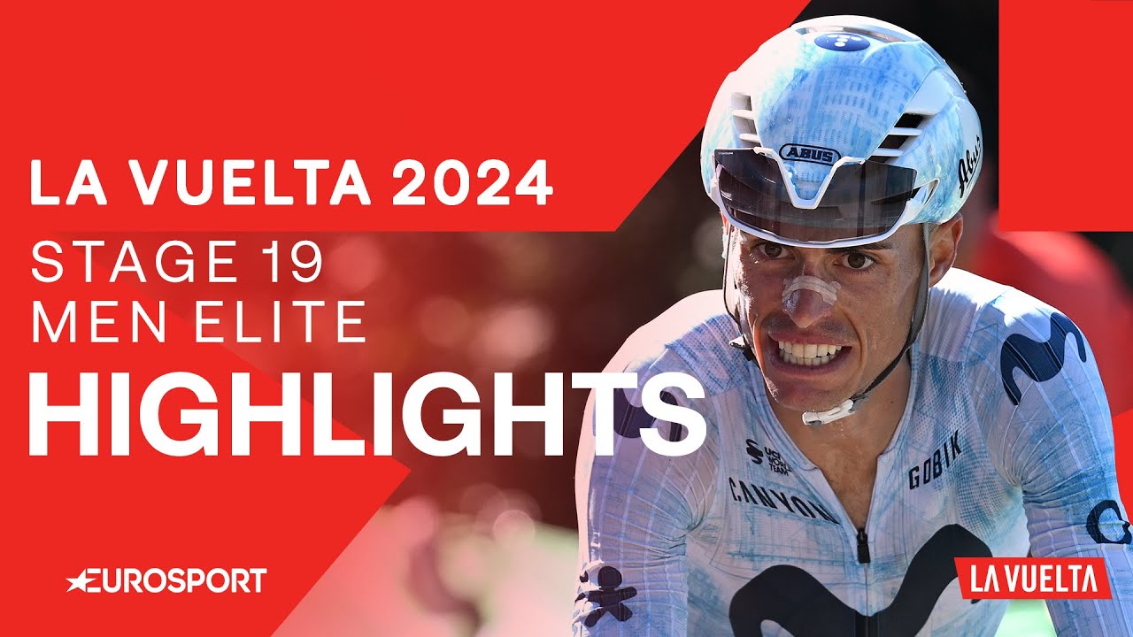 STATEMENT WIN! 💪 | La Vuelta a España Stage 19 Highlights | Eurosport Cycling