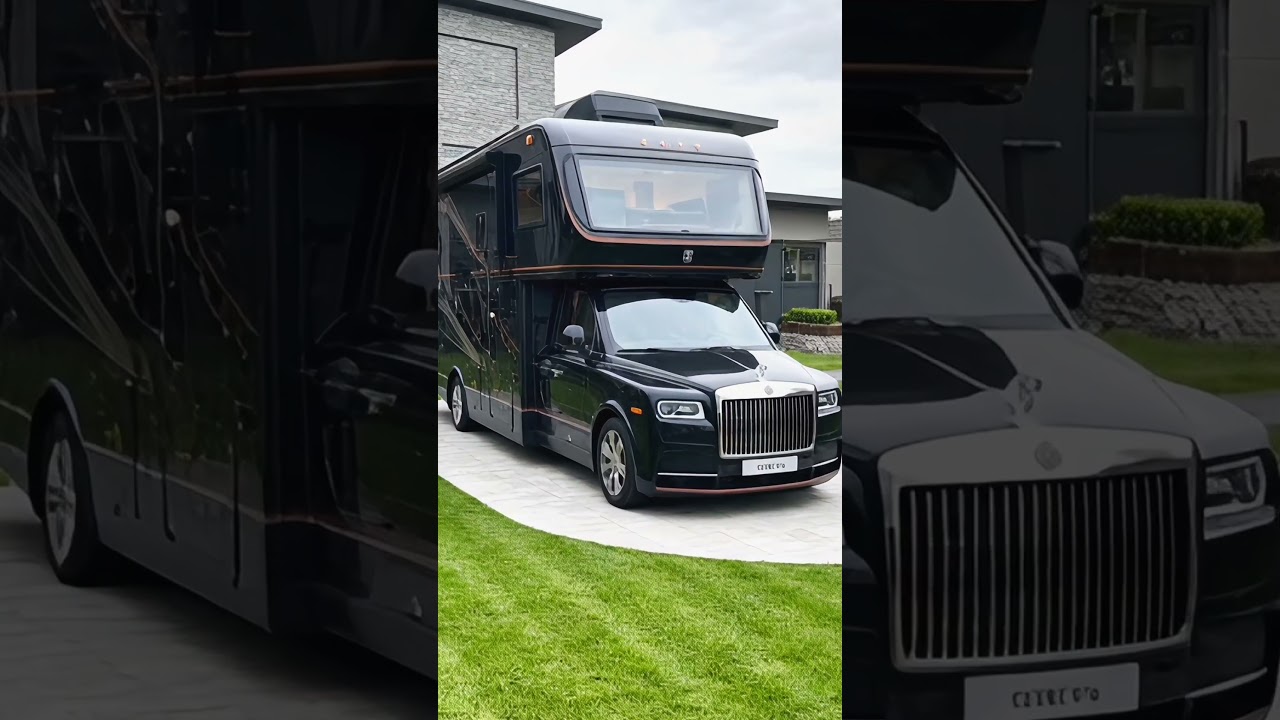 If Rolls Royce made a camper... This is what it might look like #rollsroyce #luxurycamper #aidesign