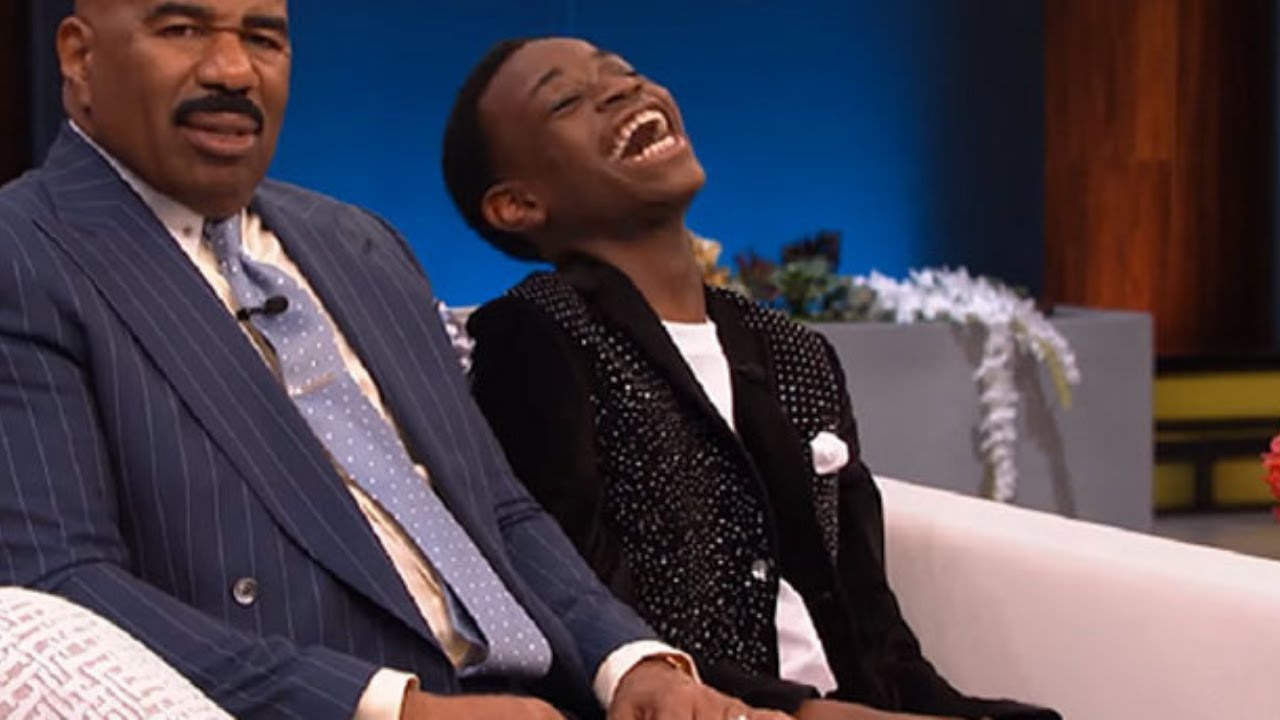 Steve Harvey Gives 14-Years-Old Singer Advice On How To Woo His Crush