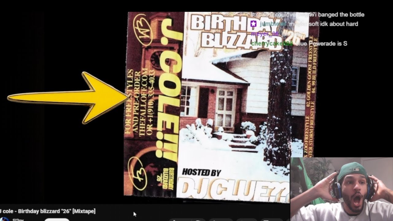 MY REACTION TO J COLE BIRTHDAY BLIZZARD '26" MIXTAPE