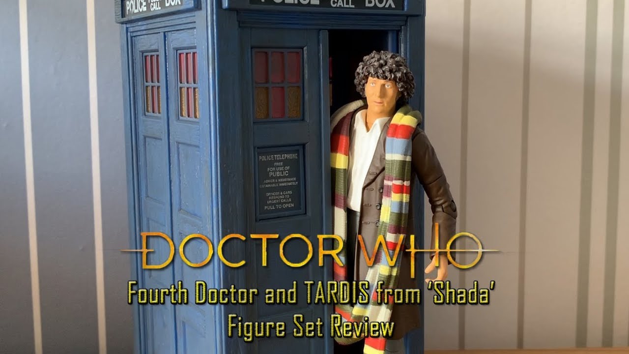 Doctor Who Action Figure Review: Fourth Doctor and TARDIS from 'Shada'