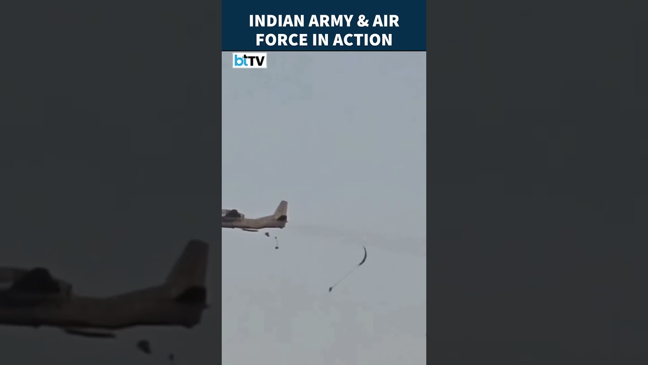 &lsquo;Maru Jwala&rsquo; Drill Near Pakistan Border | Indian Army & Air Force Joint Operation In Jaisalmer