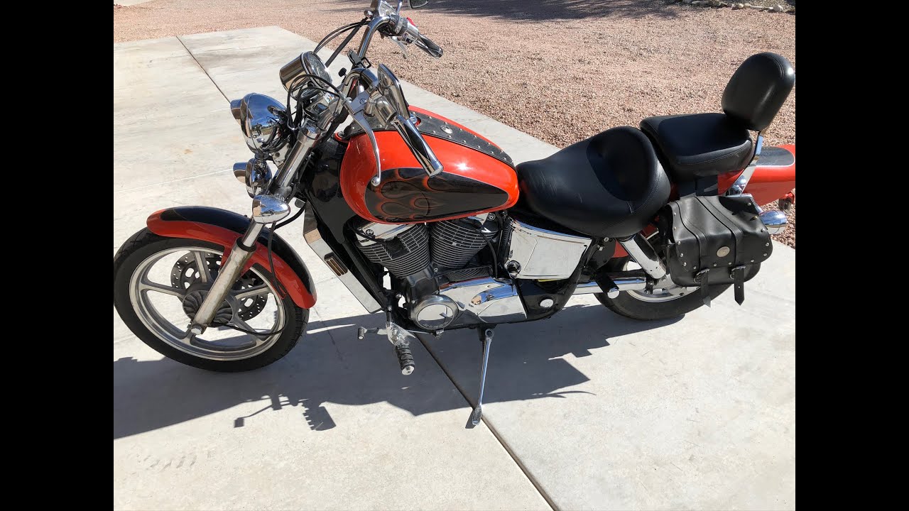 Замена масла и обслуживание главной передачи Honda Shadow 1100