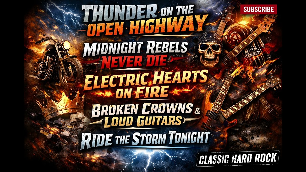 THUNDER ON THE OPEN ROAD II classi HardRock 80s-90s