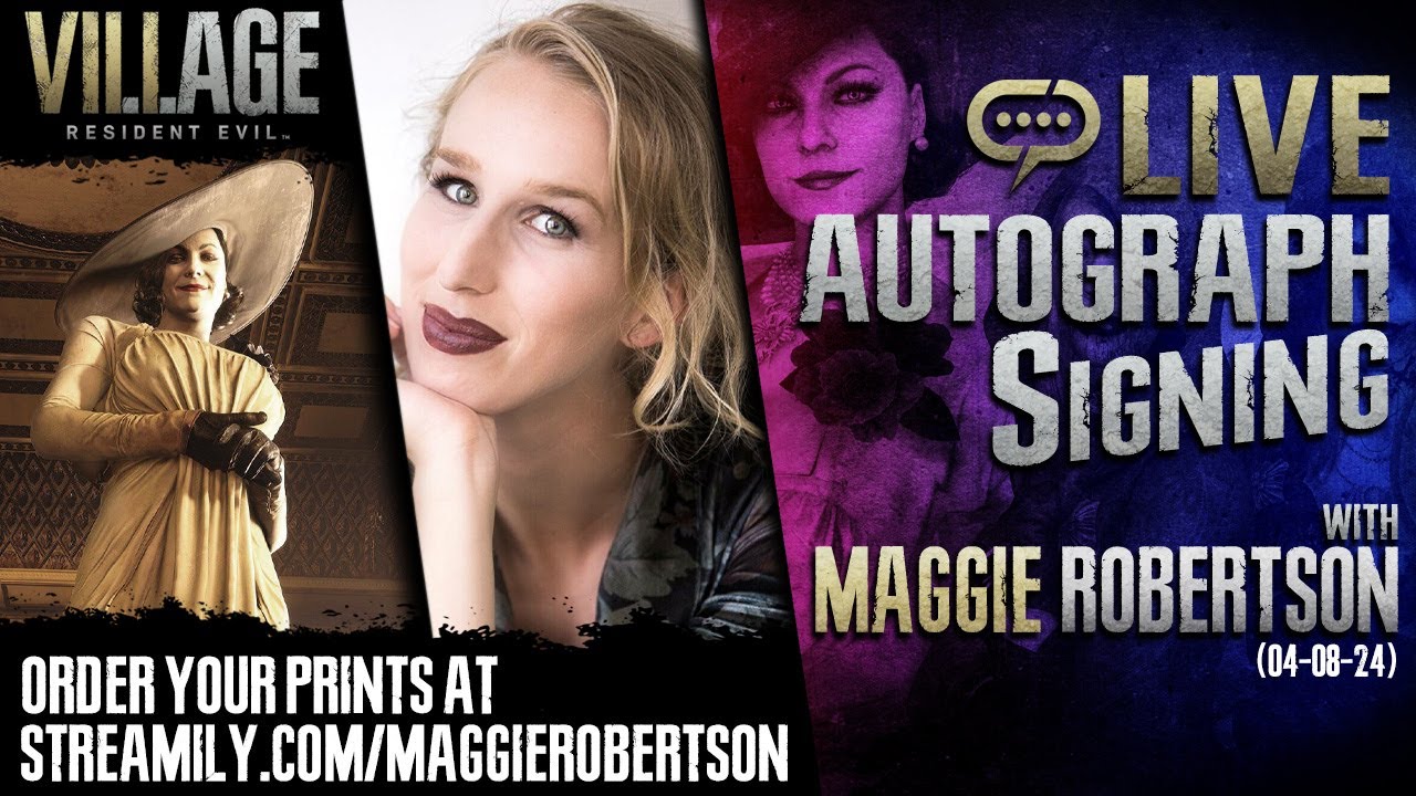 Maggie Robertson | Resident Evil, Baldur's Gate 3 | Q&A and Autographs (04-08-24)