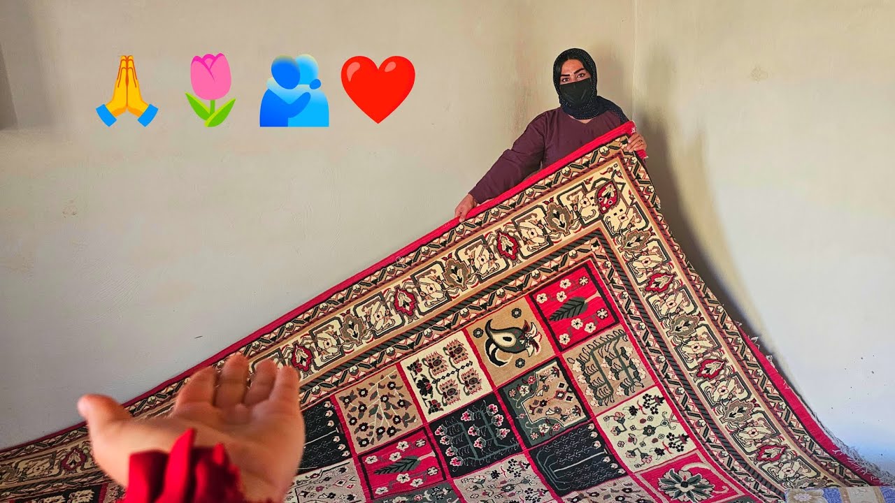 Homeless Mother Transforms Her Cabin with Magical Carpet