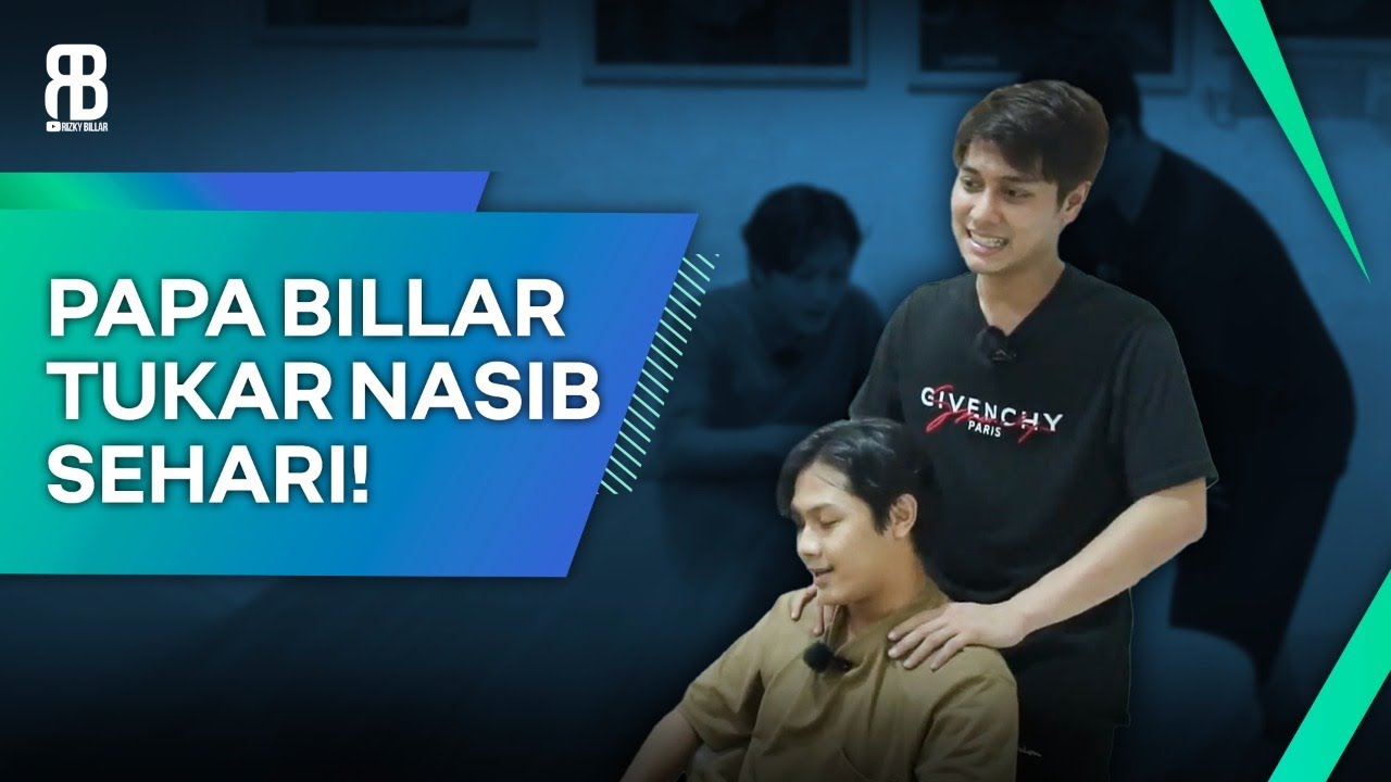 RIZKY BILLAR TUKAR NASIB SEHARI !!