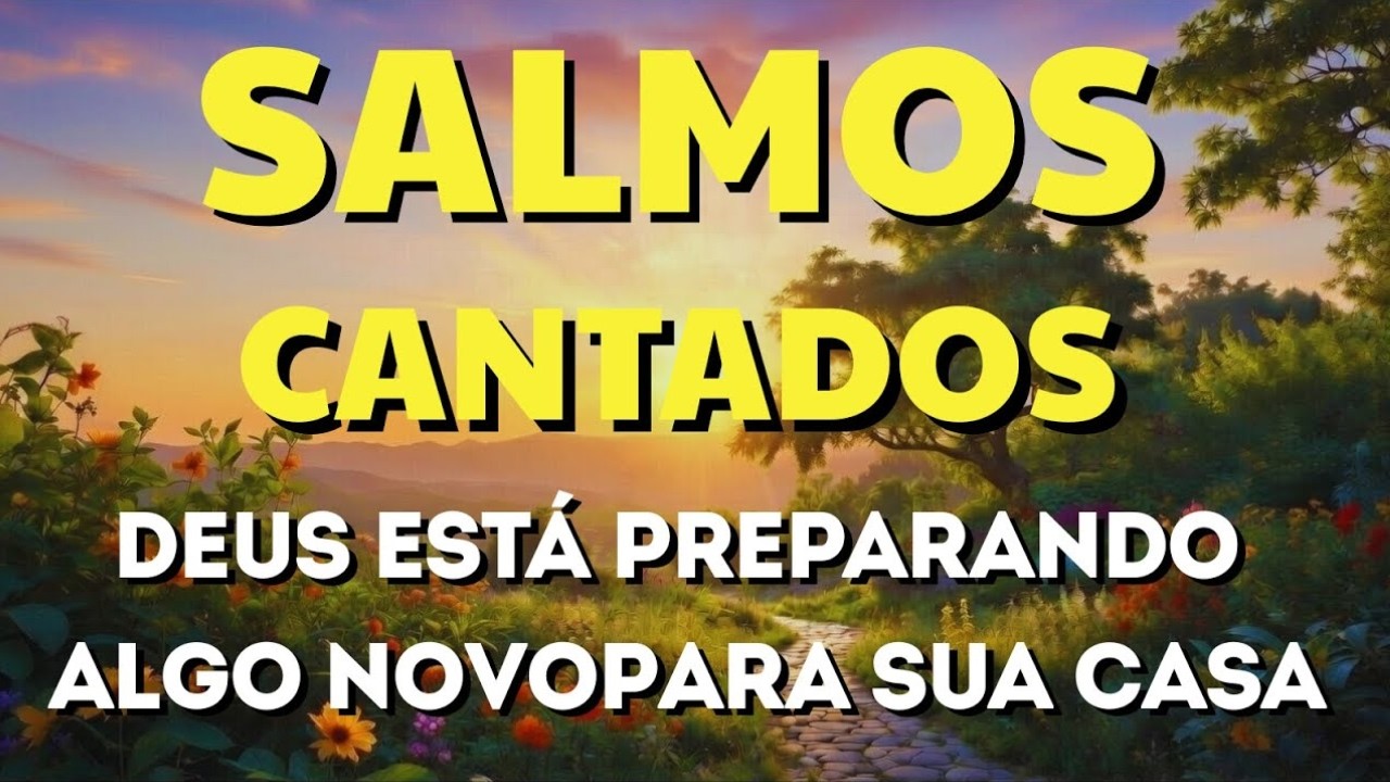 Deus Está Preparando Algo Novo Para Sua Casa HOJE | 1 Hora de Salmos Cantados e Paz Profunda