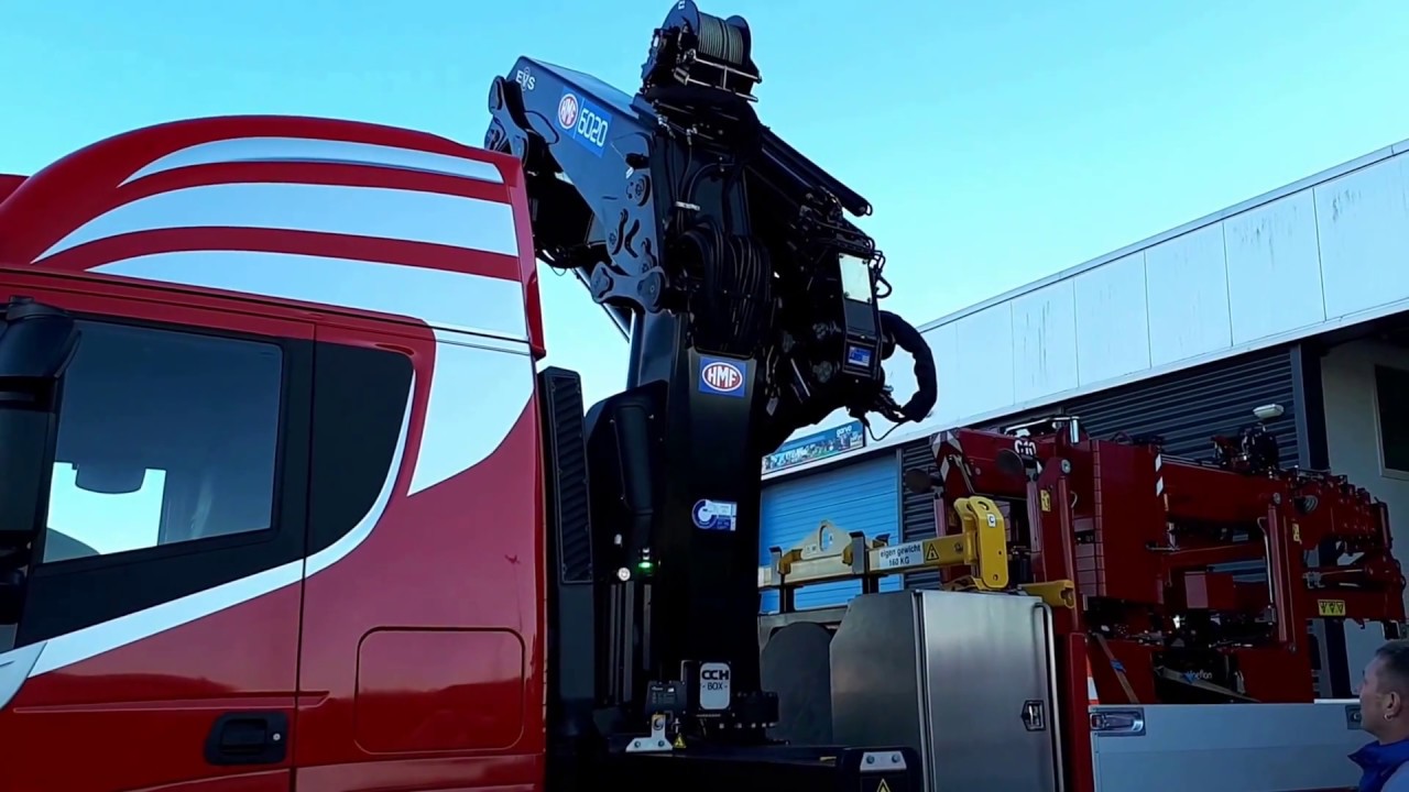 Vrachtwagen kraan Tjip