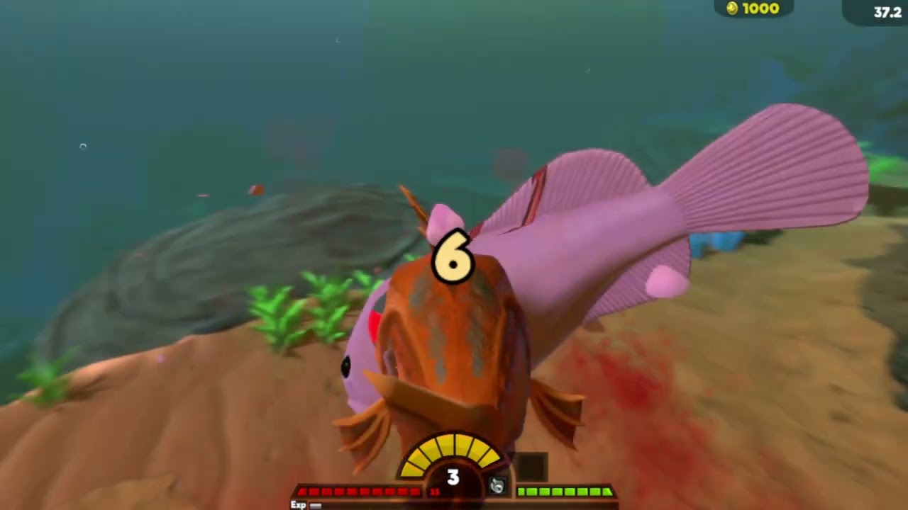 Feed & Grow  Fish Ubur Vs Megalodon