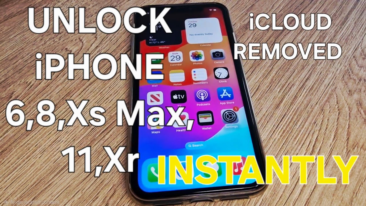 Мгновенно разблокируйте любой заблокированный iPhone 6, 8, Xs Max, 11, Xr✔️Обход блокировки актив...