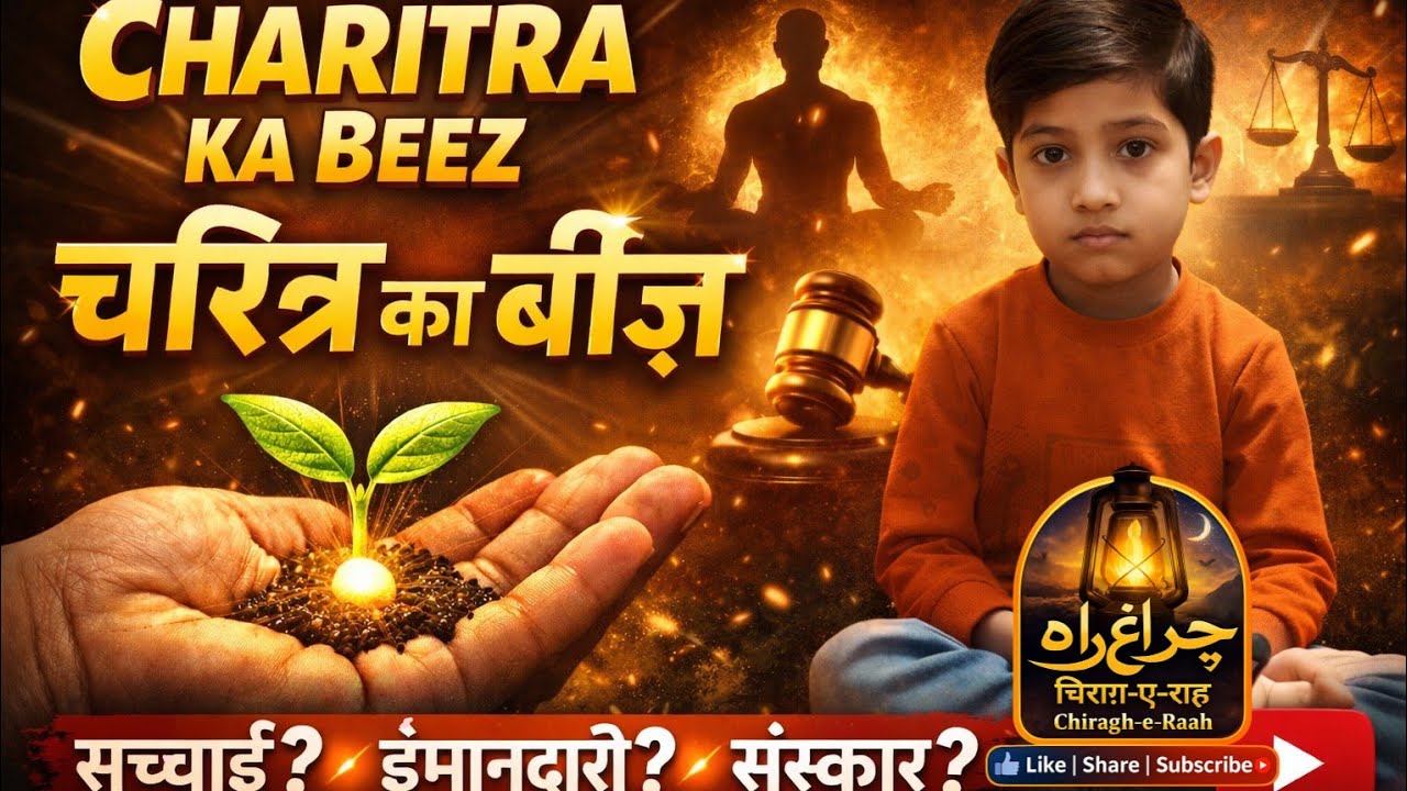 Charitra ka Beez चारित्र का बीज़ - Chiragh-e-Raah चिराग़-ए-राह