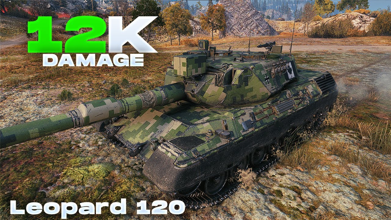 Leopard 120 – 12,2k урона и болезненная ошибка в конце боя