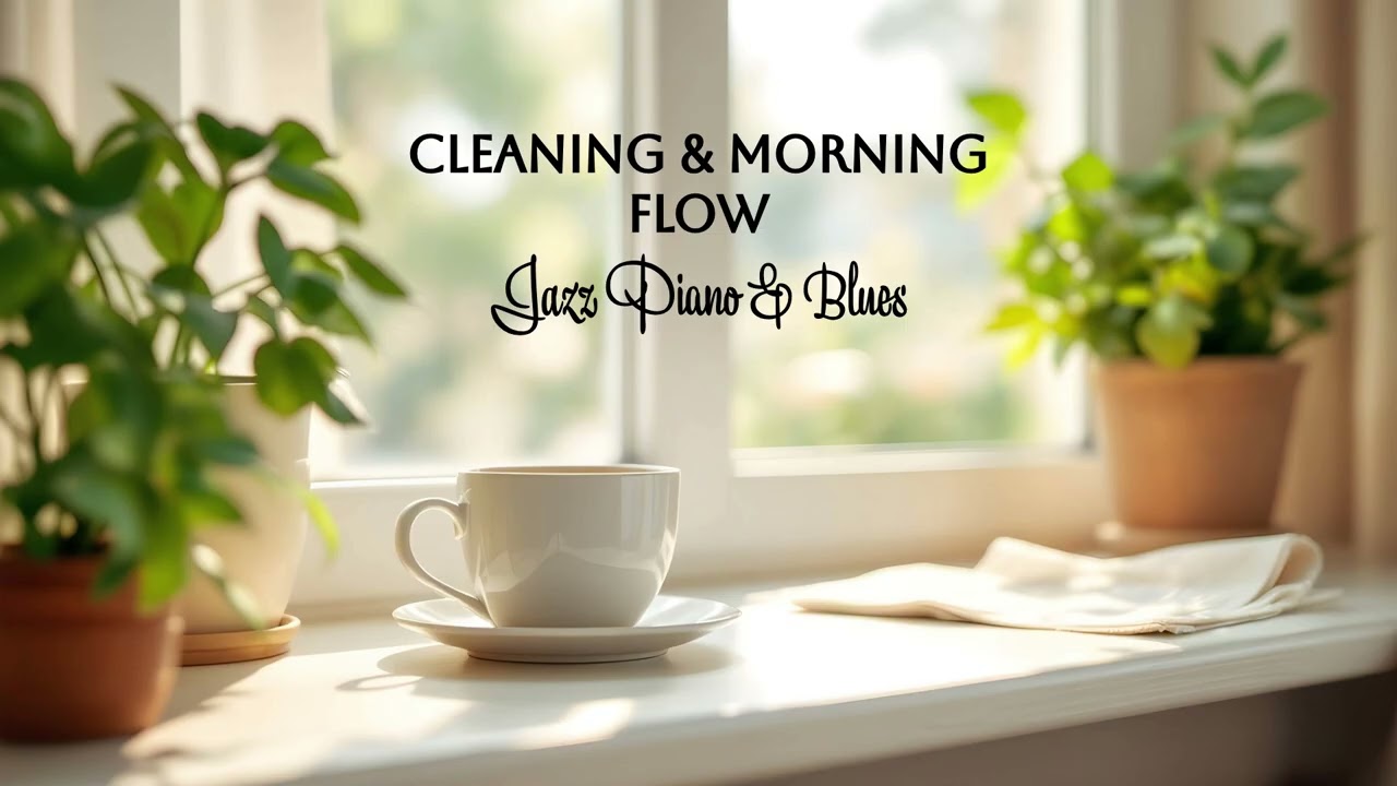Clean Your Space with Morning Jazz Piano & Blues