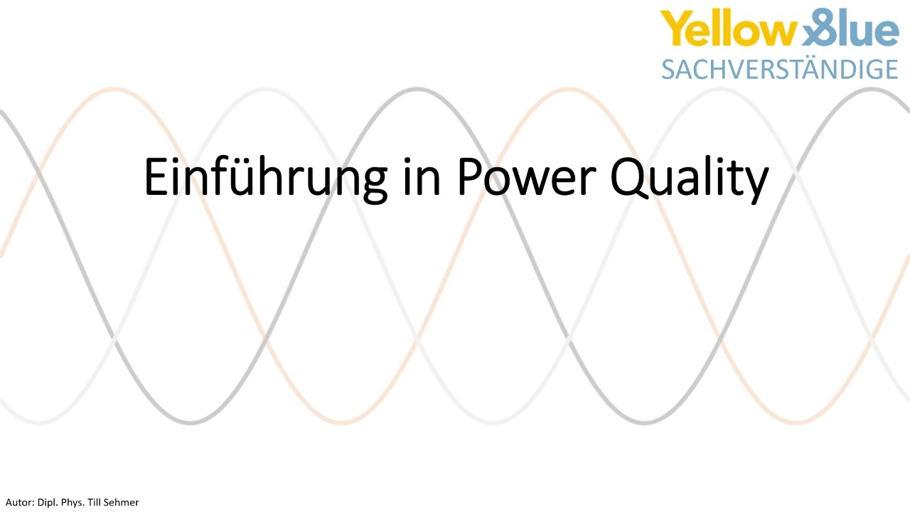 Power Quality Einführung