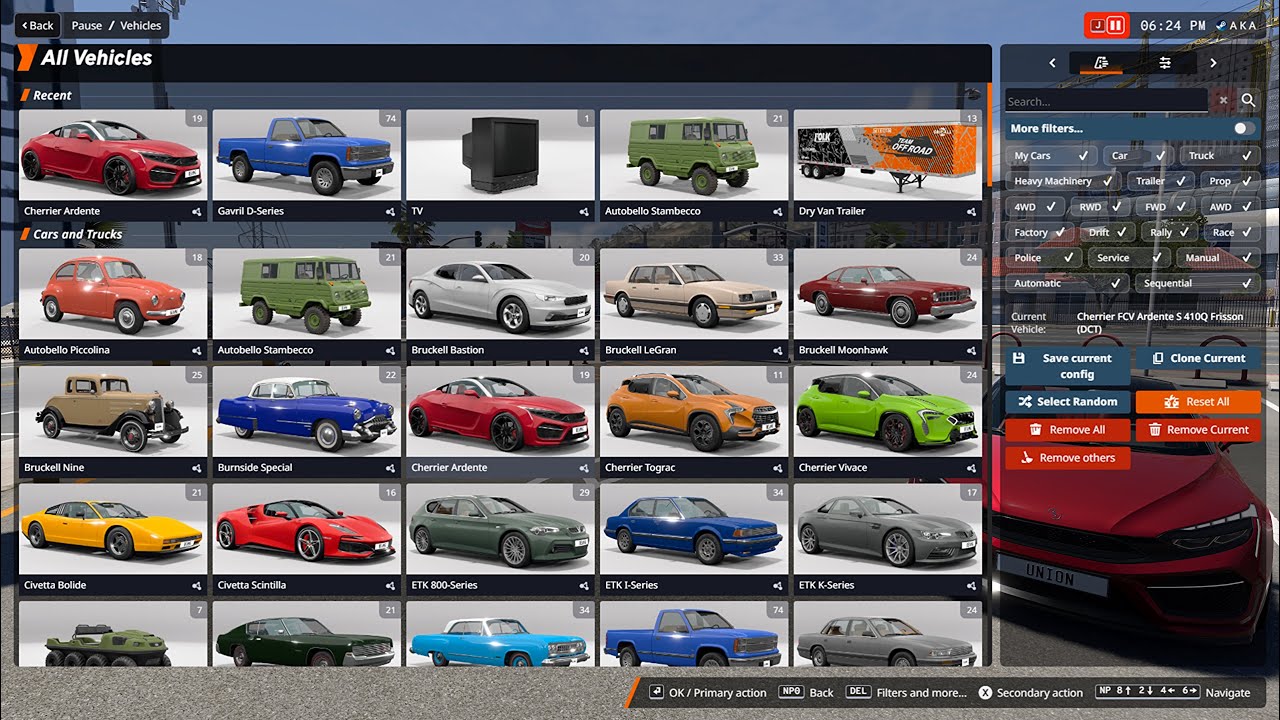 BeamNG 0.39 | 2026 (July Update) | ALL CARS & Performance | FULL CAR LIST