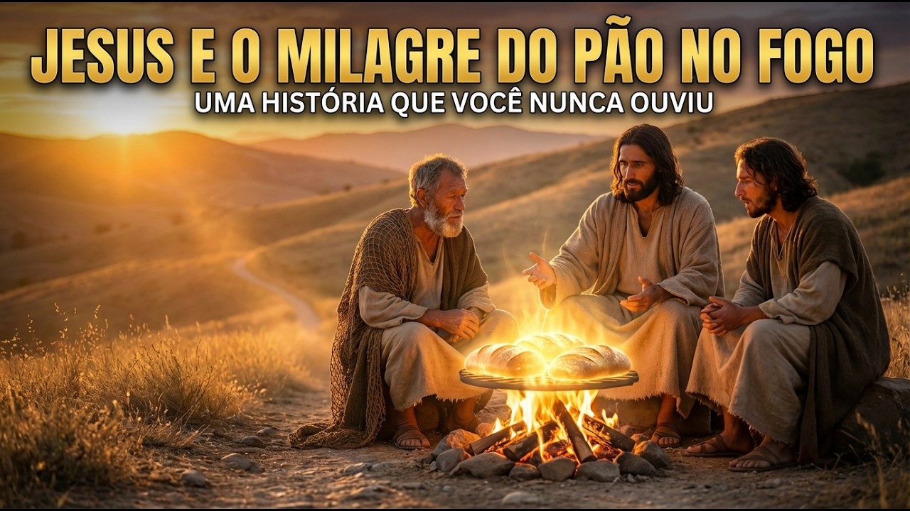 O Milagre do Pão no Fogo: Uma História Emocionante de Jesus
