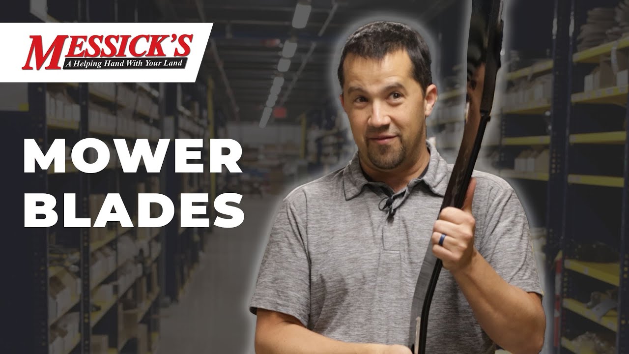 Mower blade differences. Which ones work best?