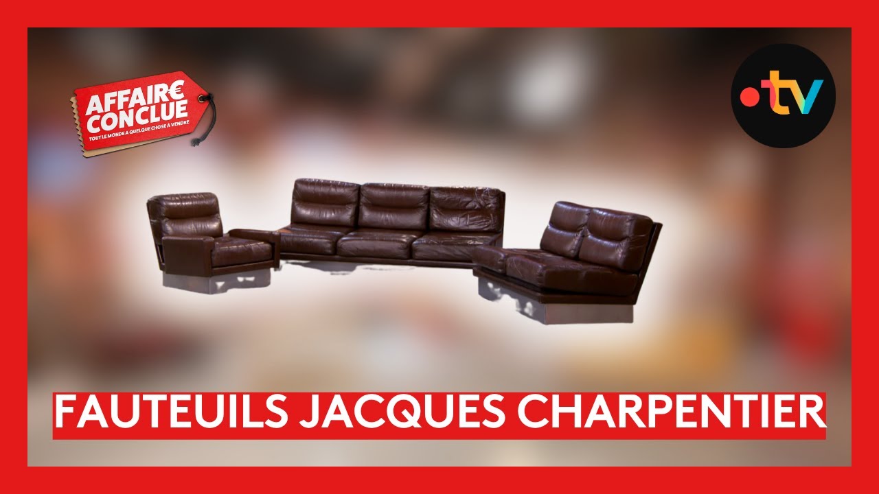 Fauteuils Jacques Charpentier⎮Affaire Conclue