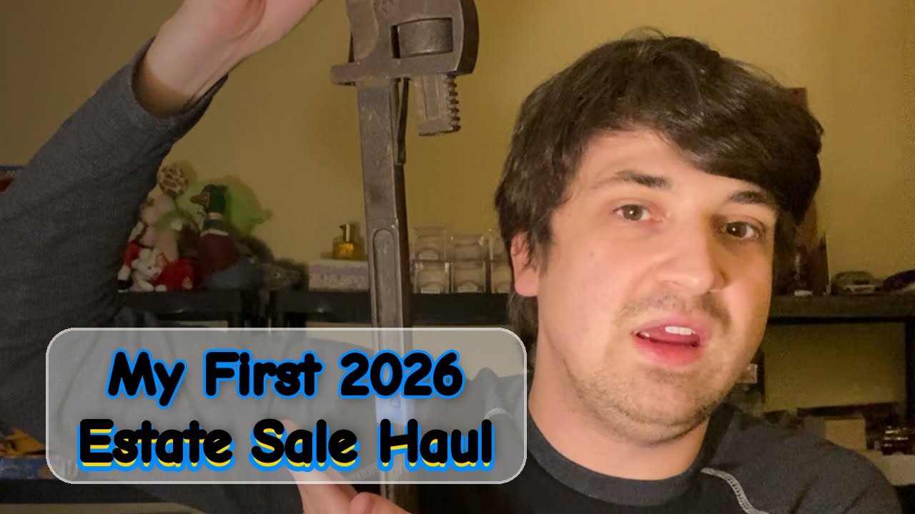 Check out the haul from my first estate sale of 2026!