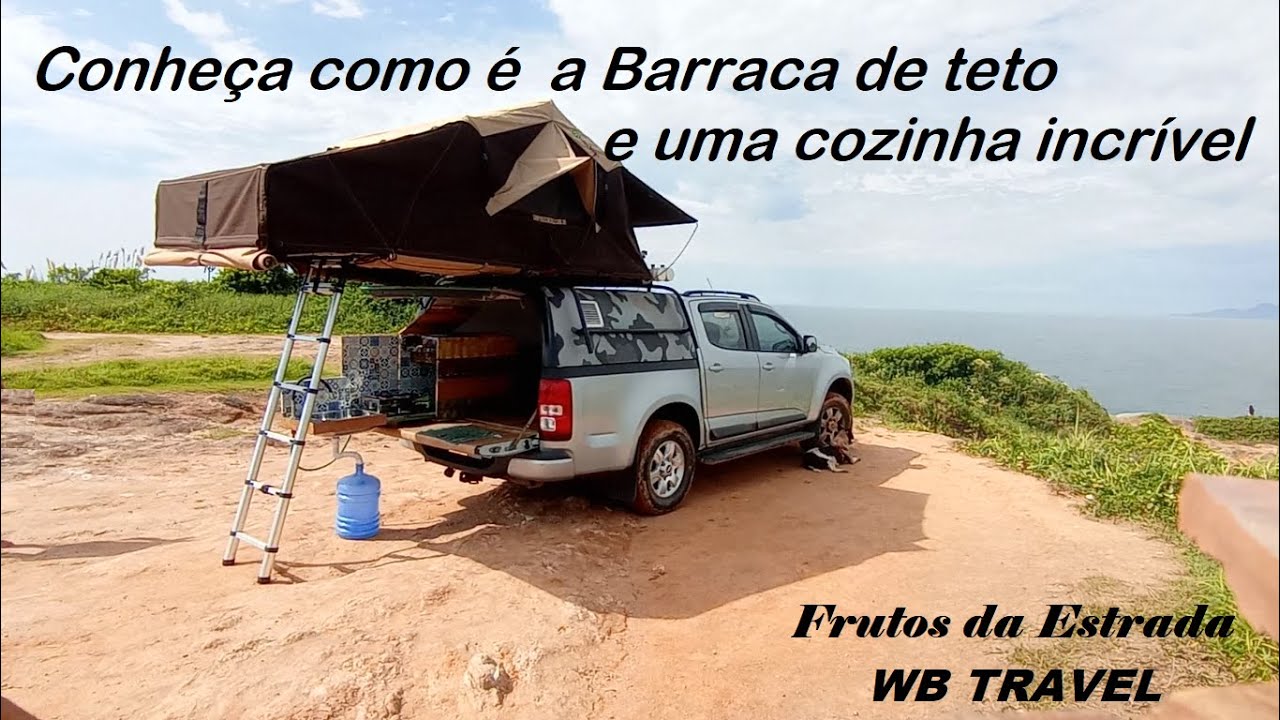 APRESENTAÇÃO DA BARRACA DE TETO E DA COZINHA