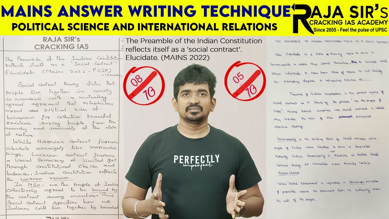 SCORE 320+ IN POLITICAL SCIENCE AND INTERNATIONAL RELATIONS | UPSC | Raja Sir's Cracking IAS Academy