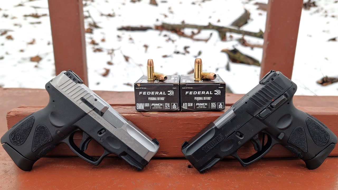 9mm VS .40 S&W in Subcompact Pistols - Federal Punch