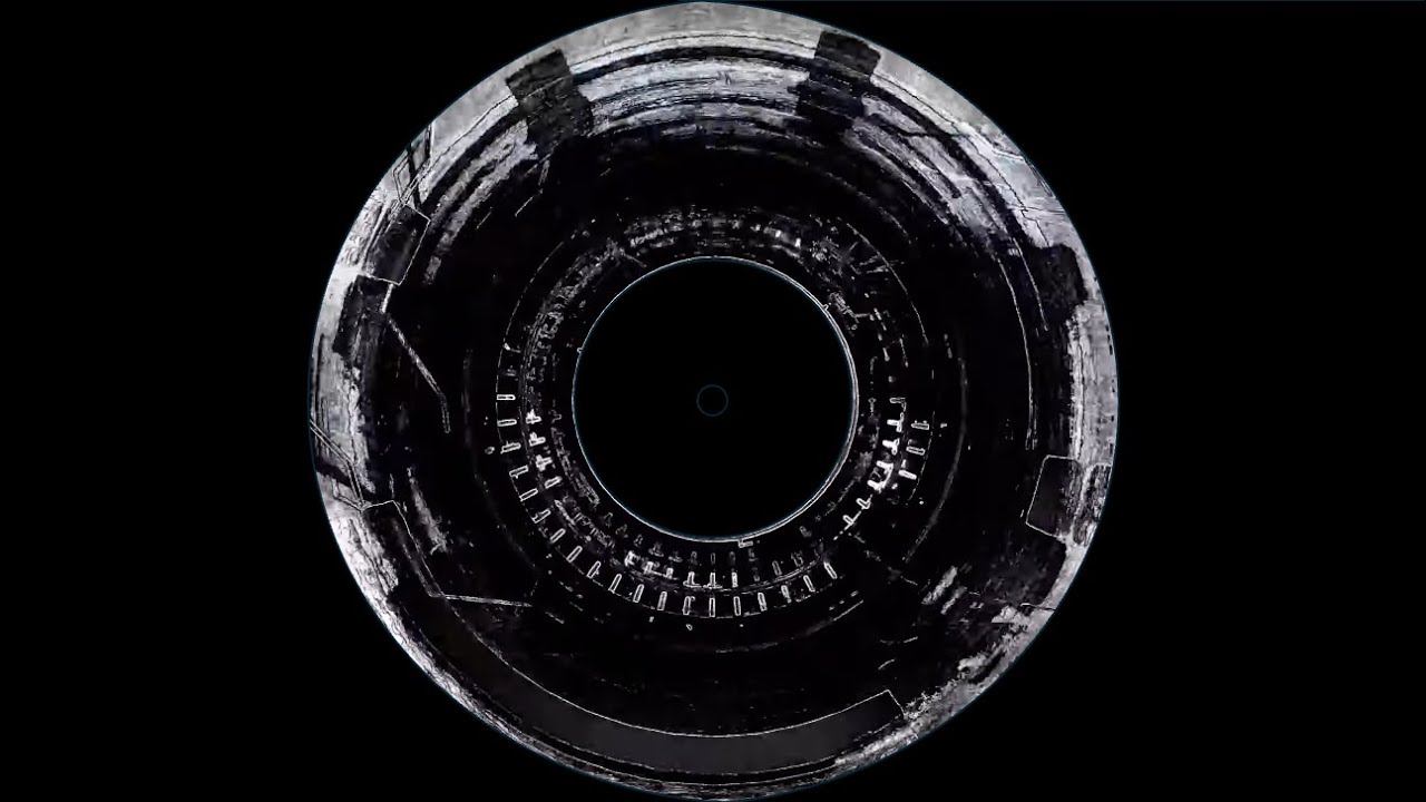 Raw, Hypnotic Techno Mix with Minimal, Black & White 4K Visuals (2025)
