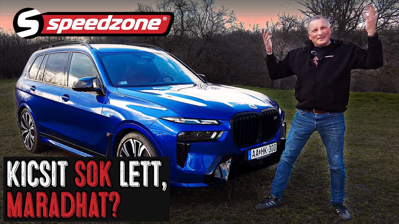 BMW X7 M60i xDrive: Kicsit sok lett, maradhat? - Speedzone teszt