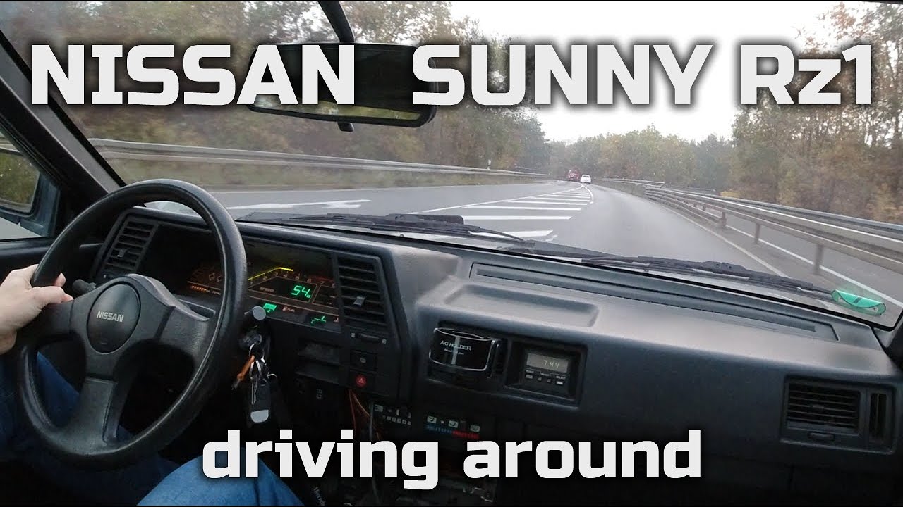 Driving a 1988 Nissan Sunny B12 Rz1 Coupe (nothing more)