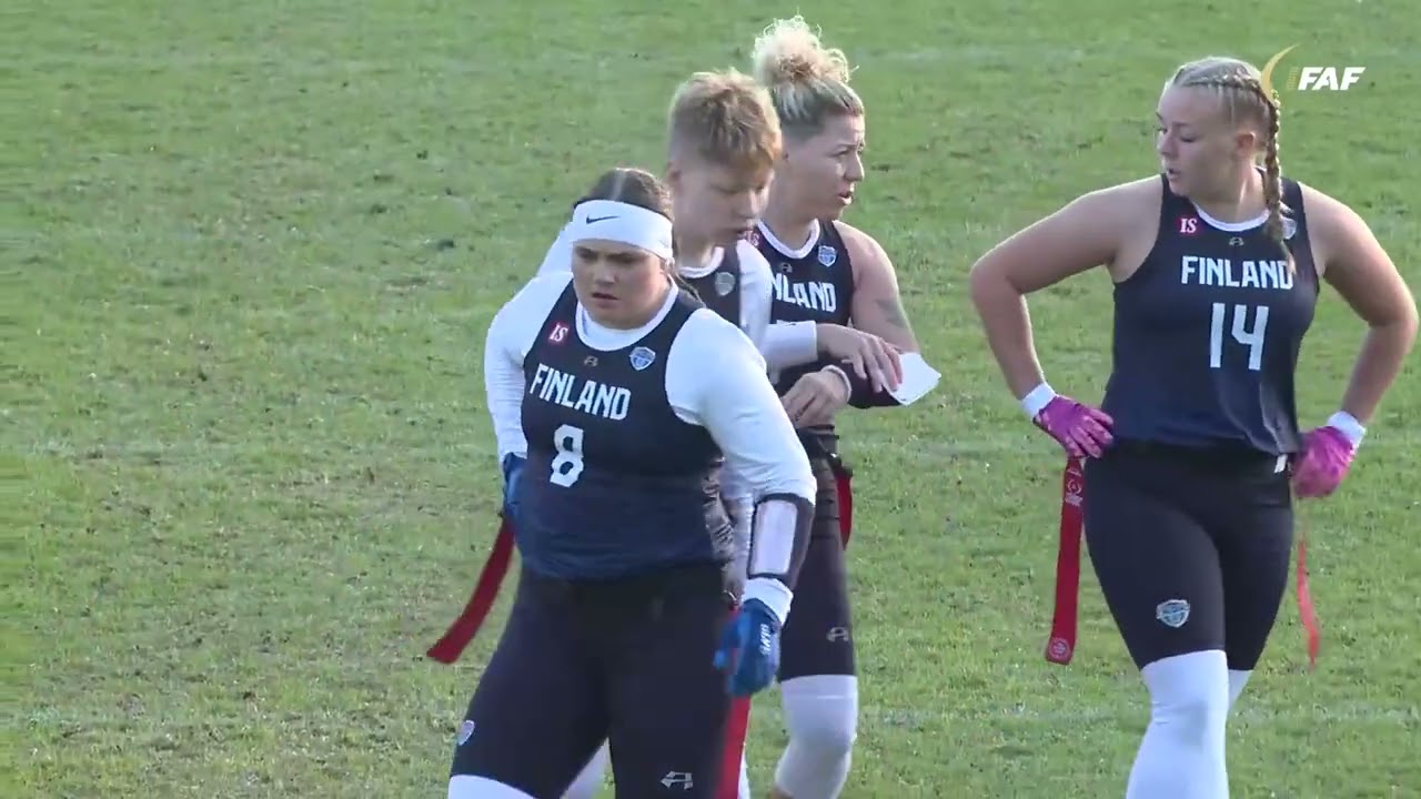 08/27/2024 - 2024 IFAF Flag Football World Cup - Day 1 - Women - Group Play - Finland vs Japan