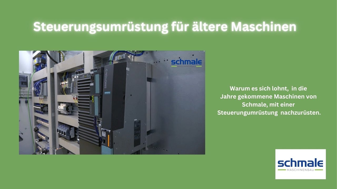 Steuerungsumrüstung für ältere Maschine
