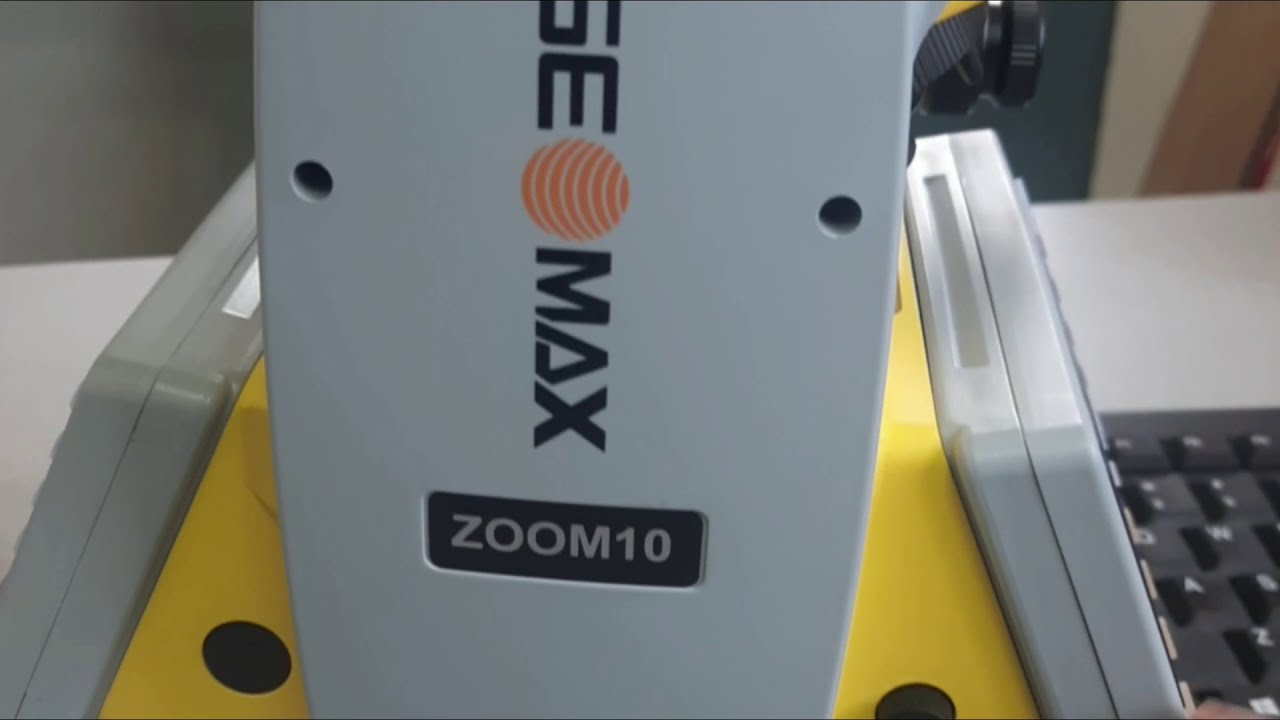 Zoom 10 data export and import | How to download data | Geomax ZOOM 10 |