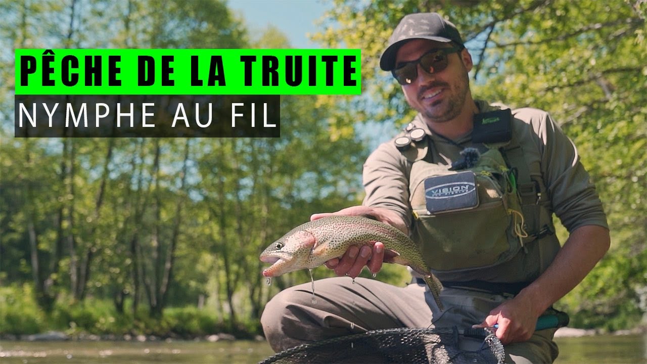 Nymphe au fil : pêche de la truite en rivière | 2023