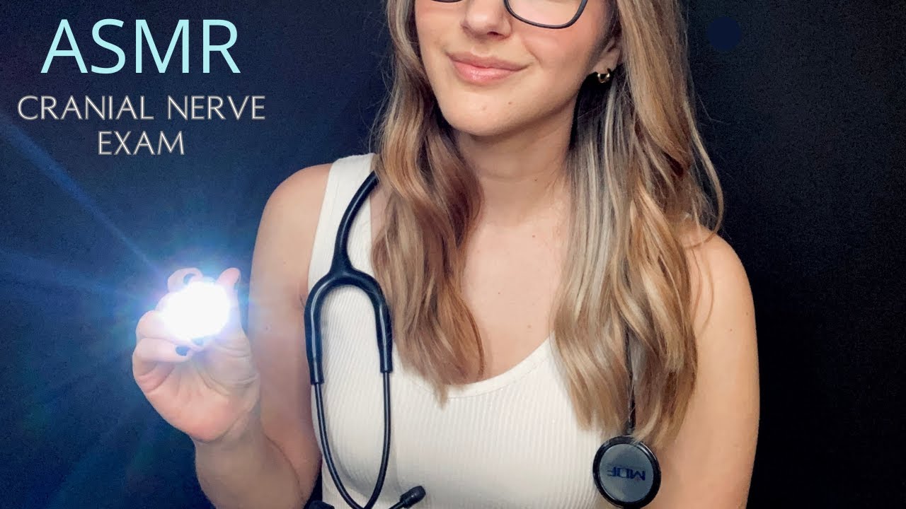 ASMR Cranial Nerve Exam l Cognition, Sensory Medical Tests, 1 Hour Compilation