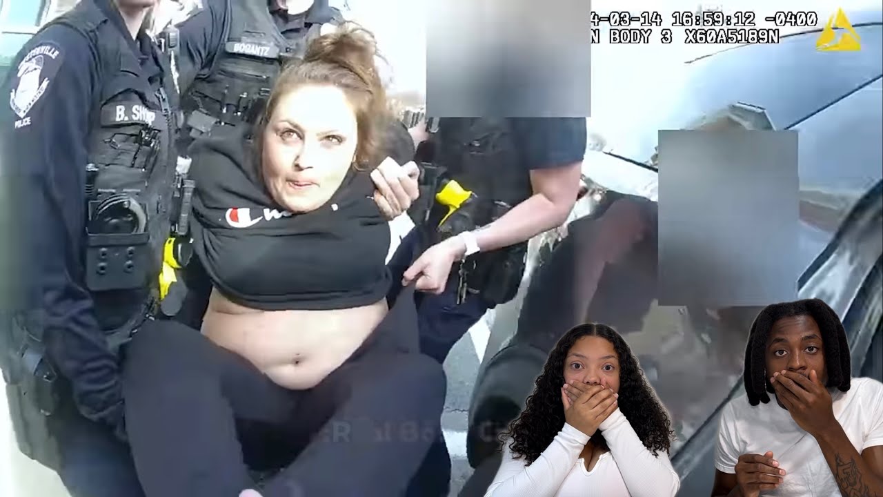 Karen Calls 911 For Help, Then Snaps on Female Officer!**REACTION**😳‼️