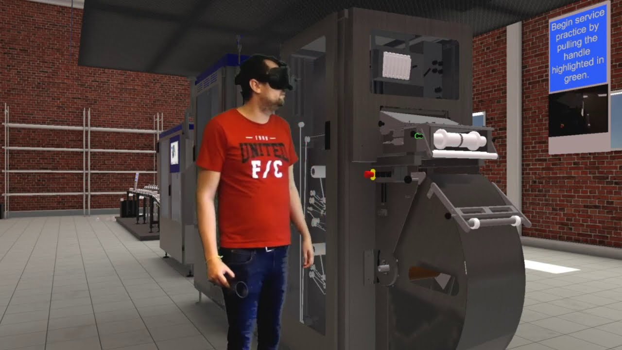 Operator VR Training on Tetra Pak A1