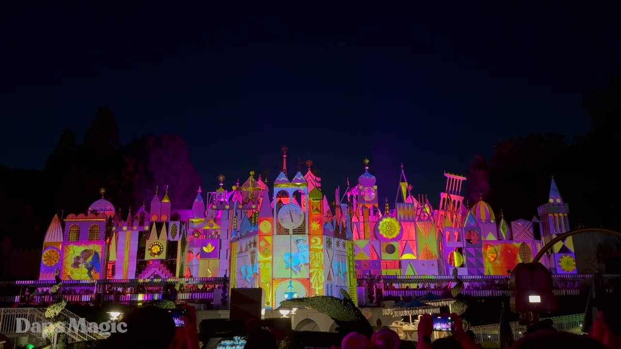 Tapestry of Happiness w: New Small World Verse | Disneyland Resort 70th Celebration 4K